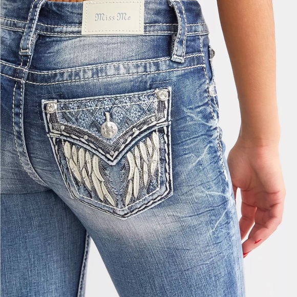 Miss Me Denim - Miss Me Mid Rise Skinny Jean